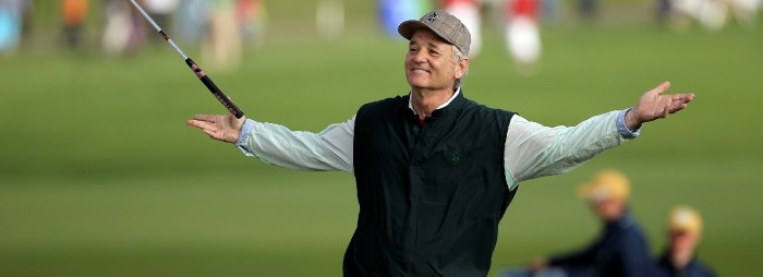 Bill Murray at pebble beach