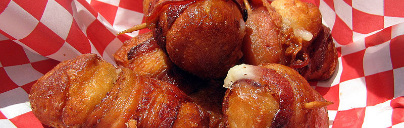 bacon wrapped foods