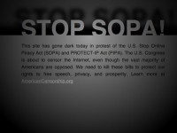 stop SOPA sign