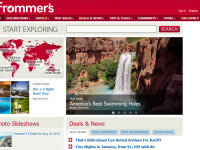 Frommer’s interface