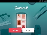 pinterest sign in page