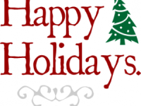 happy holidays card