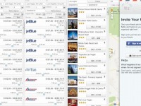 flights with friends interface