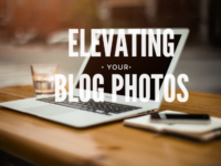elevating your blog with photos