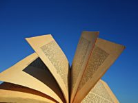 flipping pages of a book