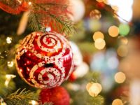 ornament on christmas tree