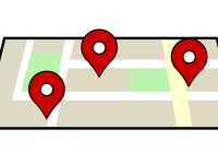 location markers