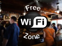 free wifi zone logo