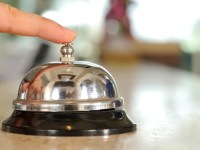 ringing front desk bell