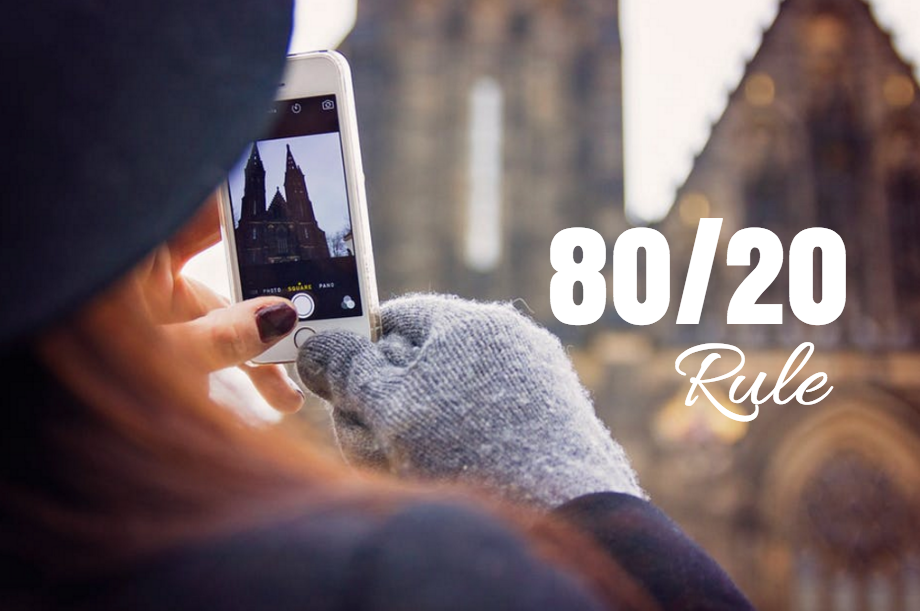80/20 Rule for Social Media