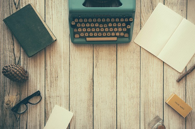 old school typewriter
