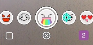 choosing snapchat filters
