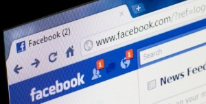 facebook screen with friend request