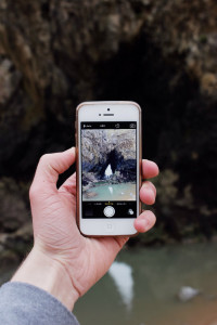 taking instagram video with phone