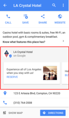 viewing posts in google maps on mobile
