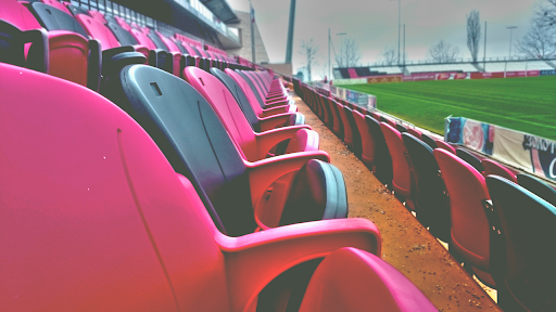 football bleacher seats