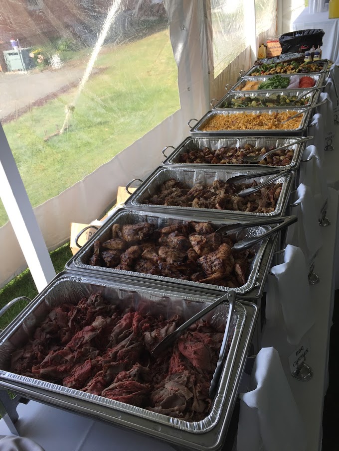 smokehouse grill bbq spread