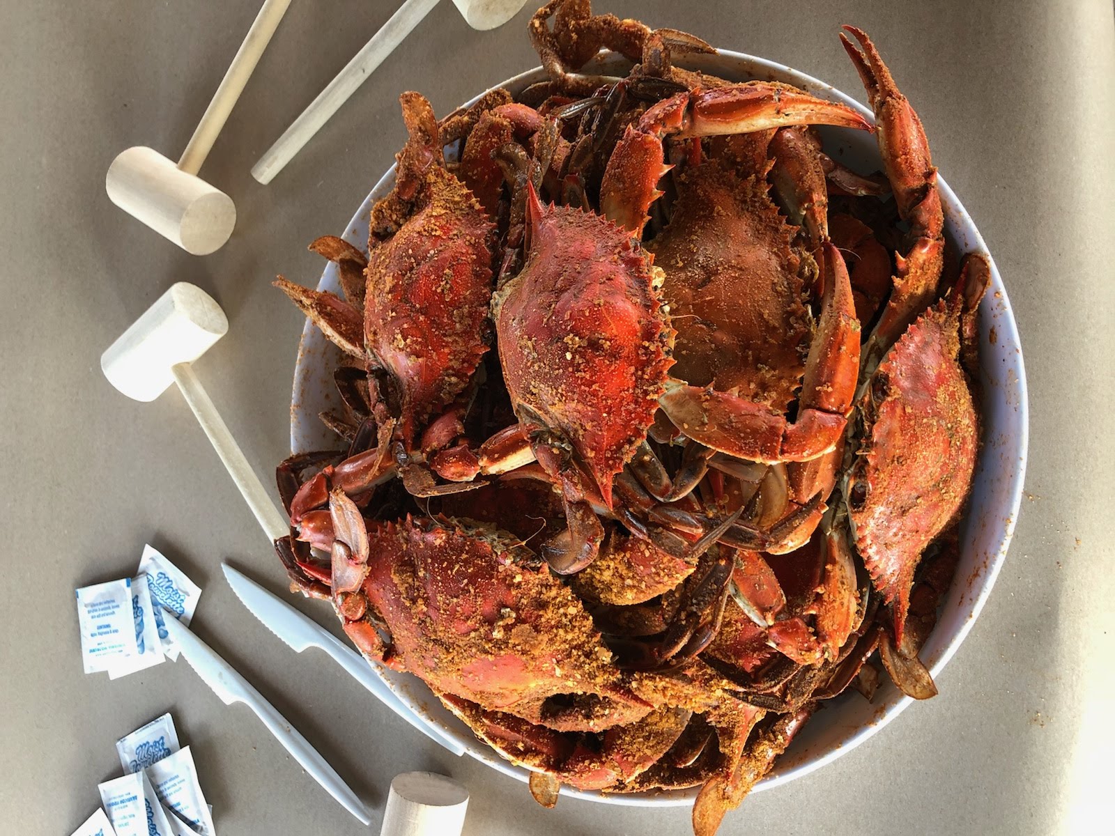 crab in a bowl