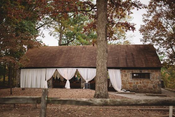 Today's laid-back, outdoor wedding from Val and Sarah is the epitome of perfectly chic and perfectly rustic. Set in Patapsco Valley State Park near Ellicott City, the couple transformed one of the park shelters into an intimate wedding venue. Our favorite parts? The fireplace, flower crown, ...