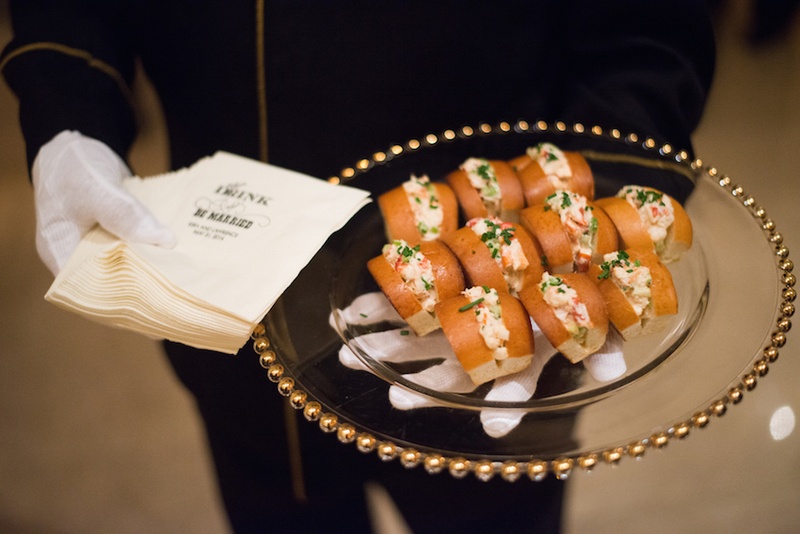 passed appetizer lobster roll