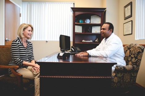 Dr. Raja Consultation With Patient