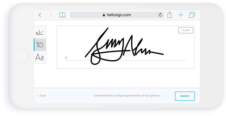 HelloSign productivity app