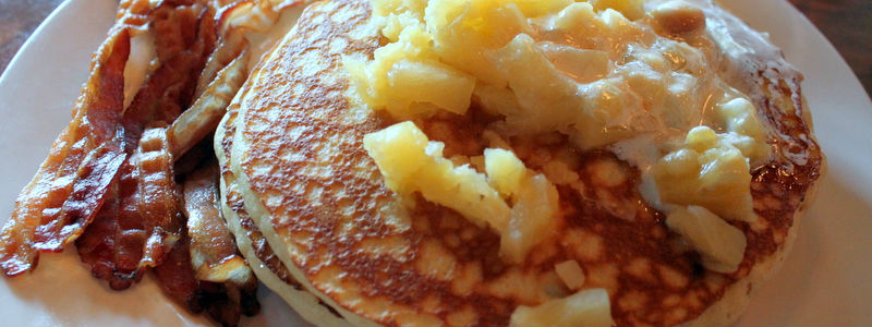 Polynesian Pancake Luau Breakfast