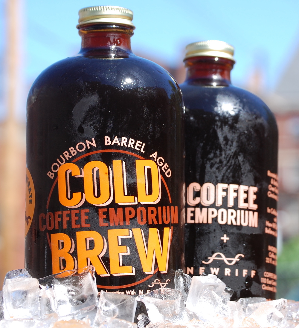 cold brew coffee fro the Coffee Emporium in Hyde Park