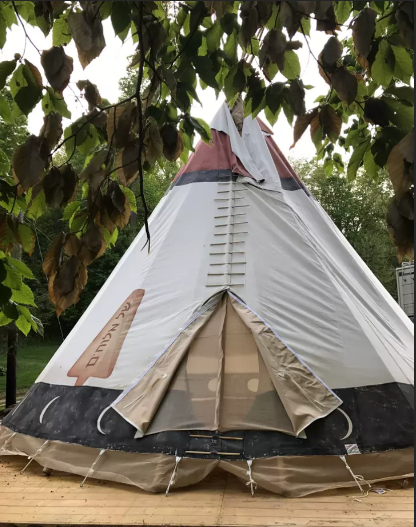 teepee in Ohio