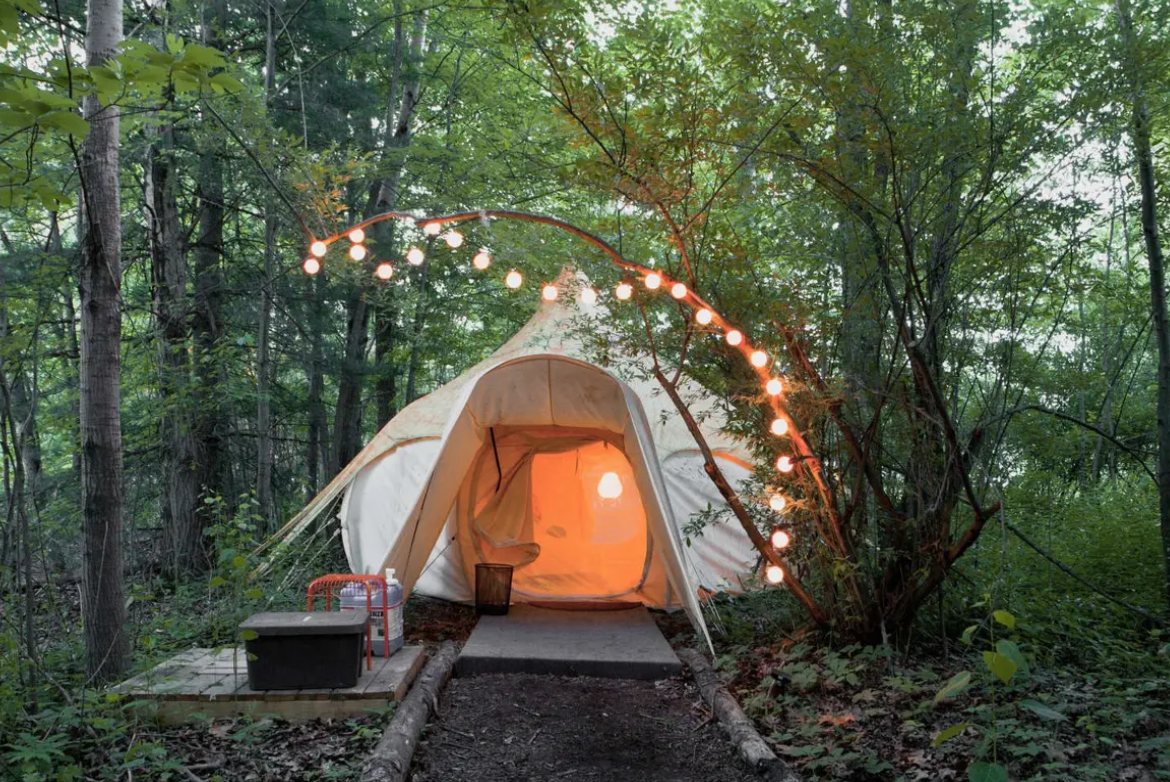 nature tent accommodations