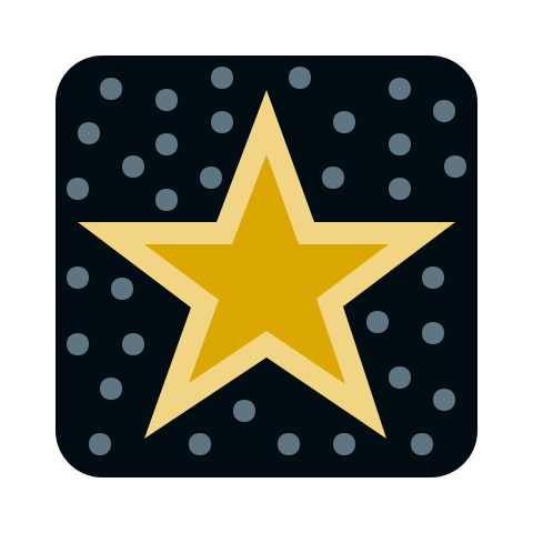 celebrity star icon
