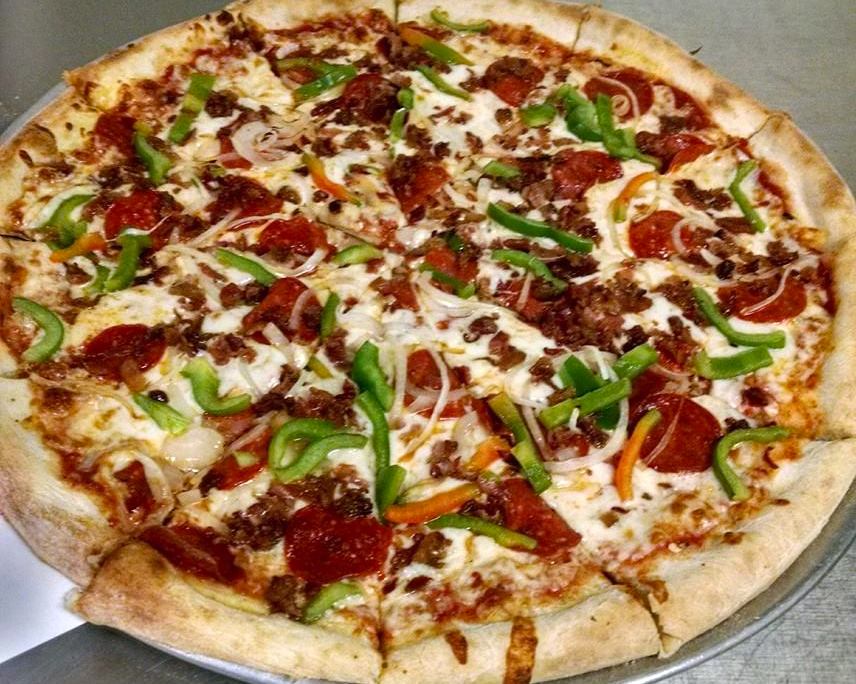 Pizza from Tommy's Pizza Columbus