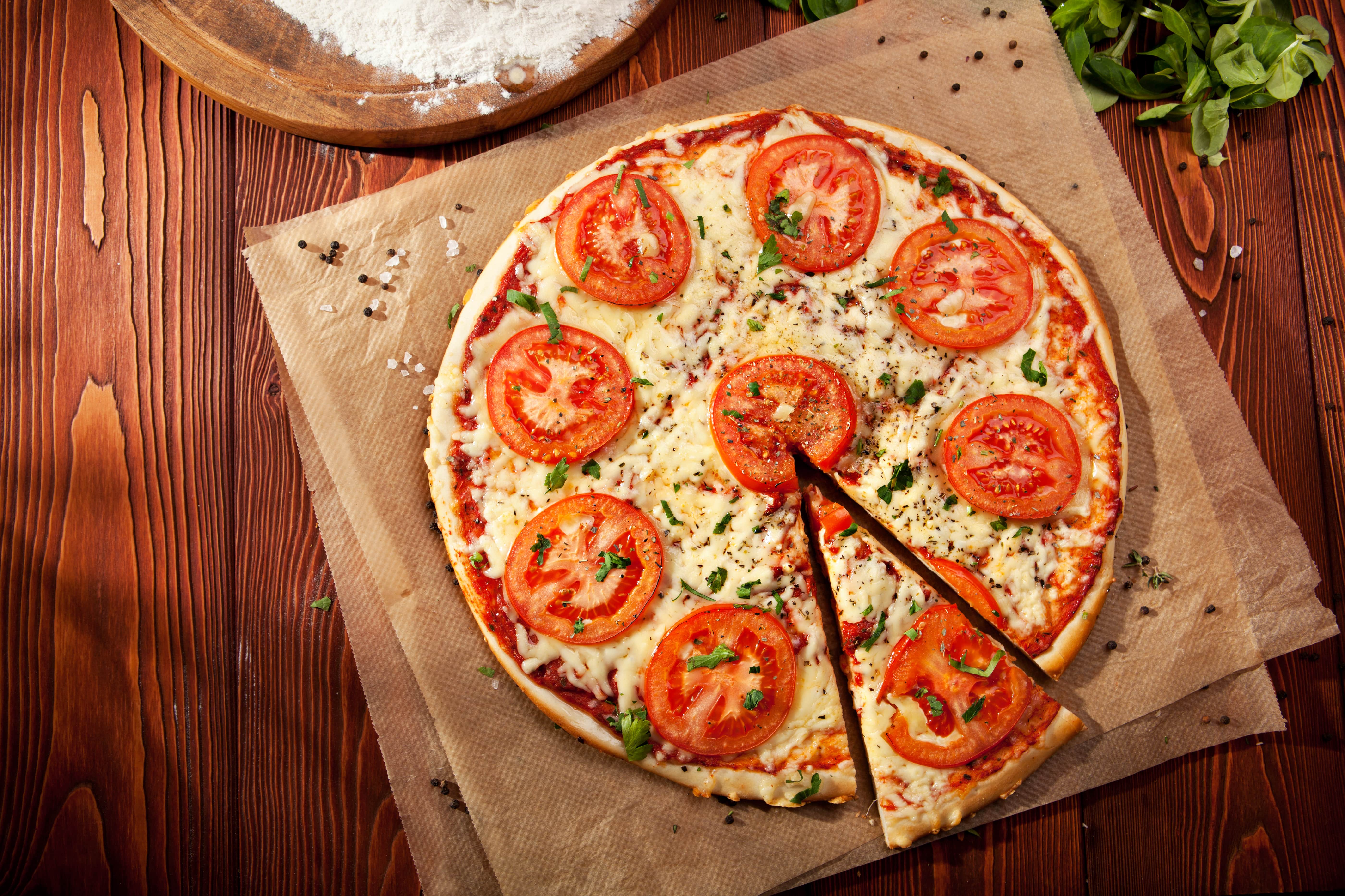 delicious pizzafrom Bono Pizza Columbus