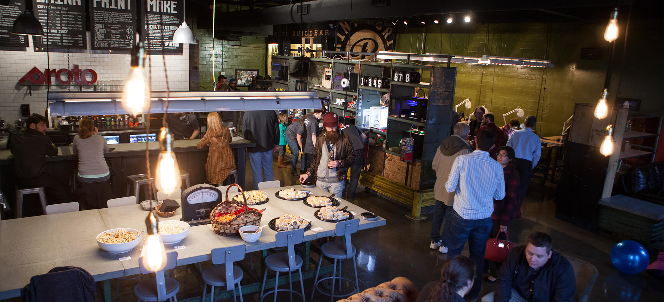 inside of Proto Buildbar in Dayton