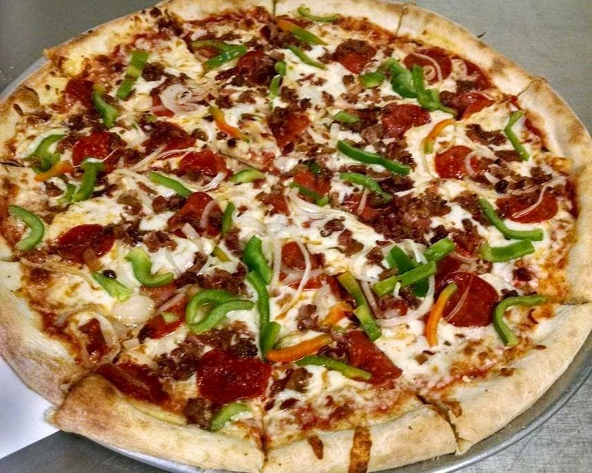 Pizza from Tommy's Pizza Columbus