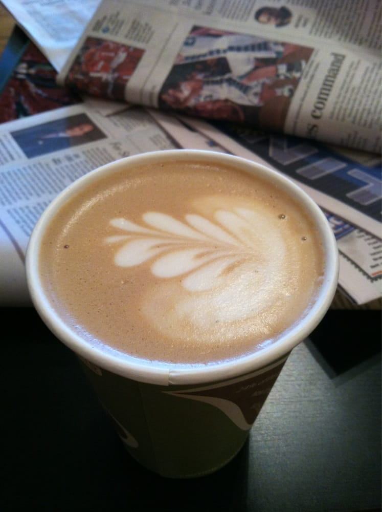 image of latte from river road coffeehouse