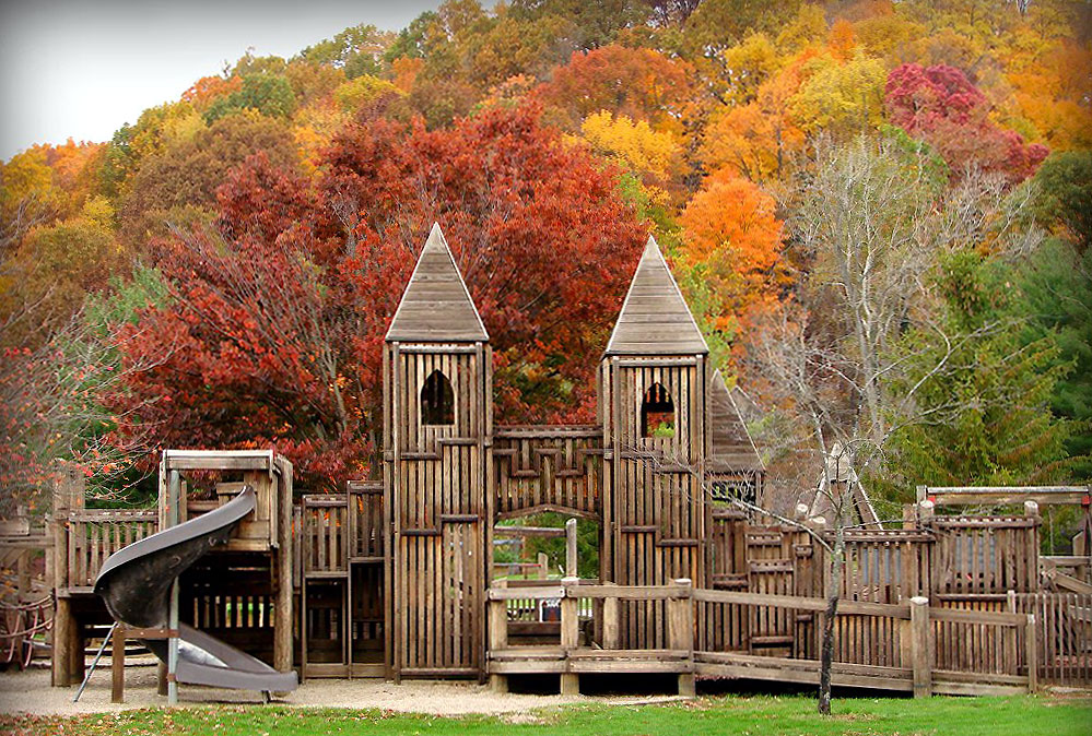 Wildwood Park Castle Looking Playground