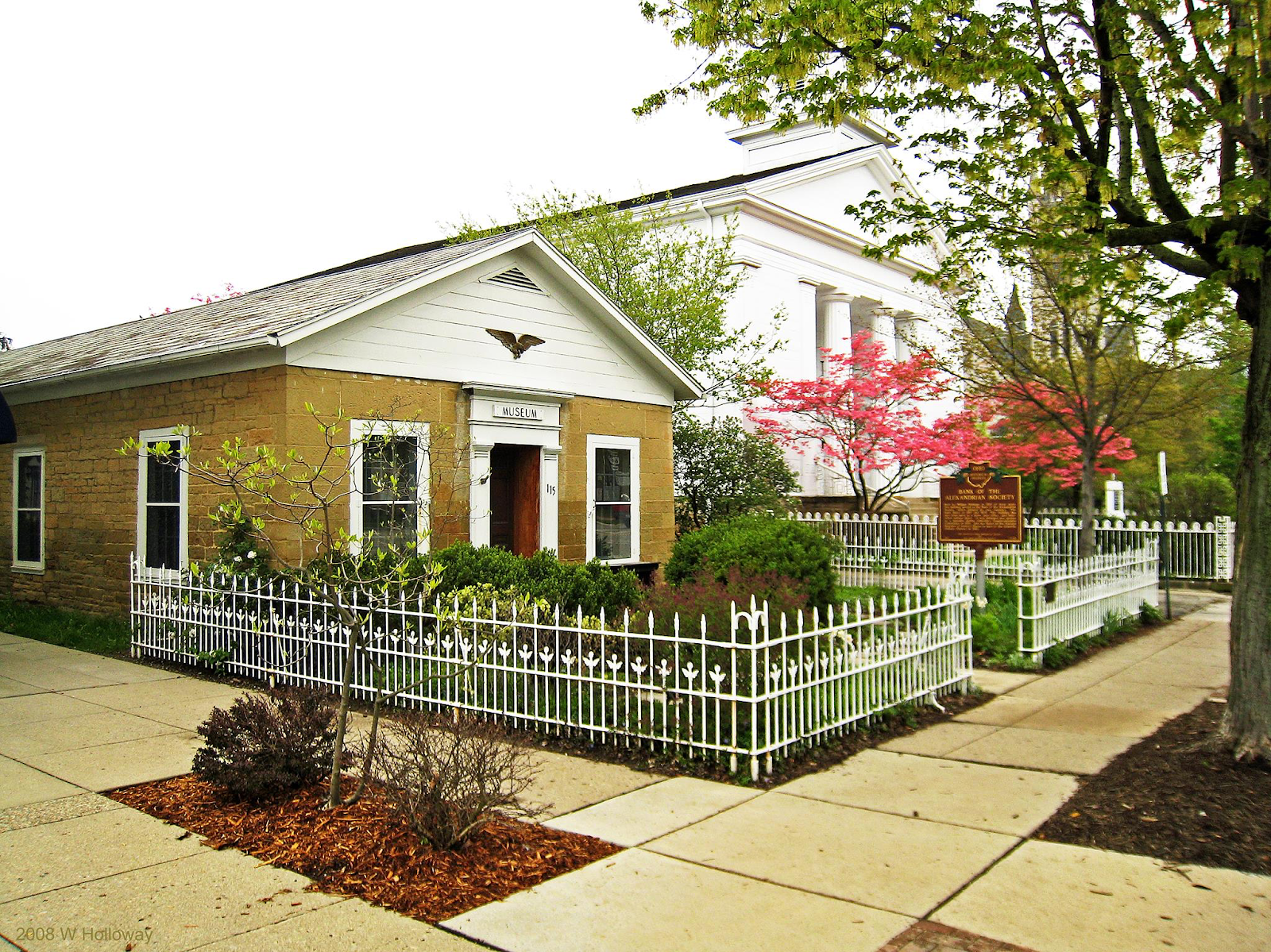 outside the Granville Historical Society Museum