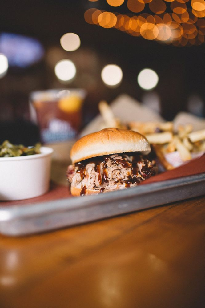 Barbecue Brisket on a Bun