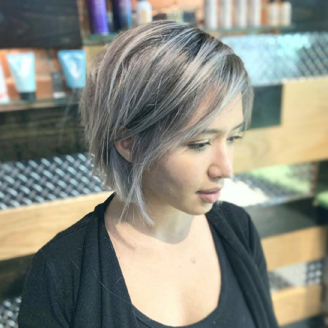 Modern Hairstyle done by Cut N Blow