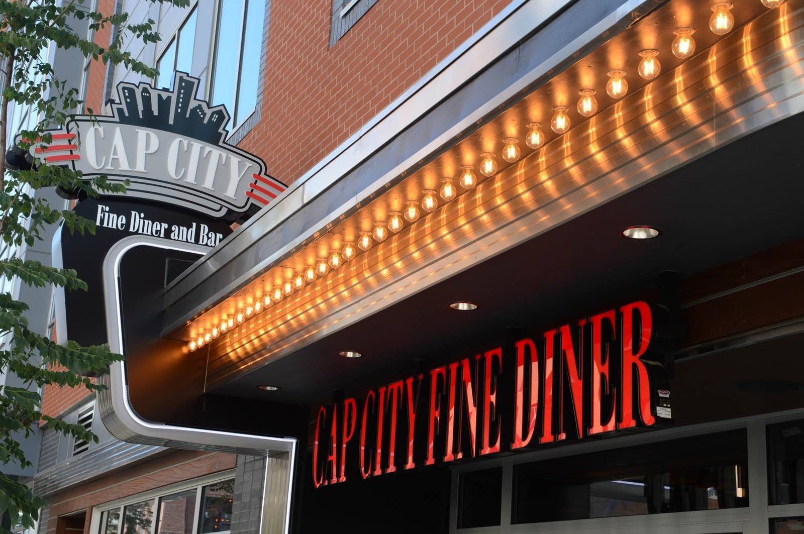 Cap city Diner Exterior