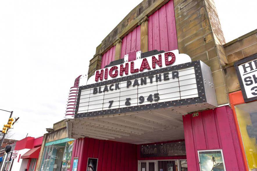 Highland movie theater
