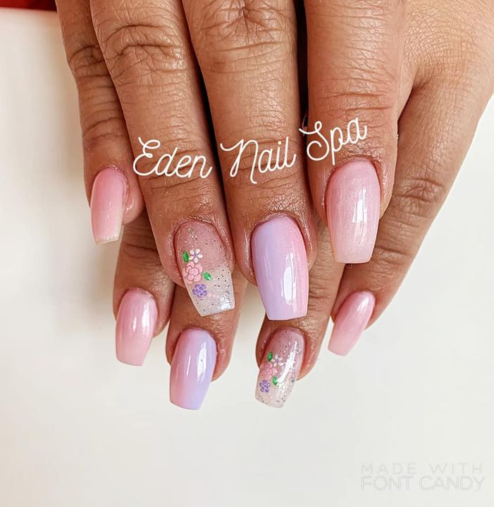 pink and purple nals