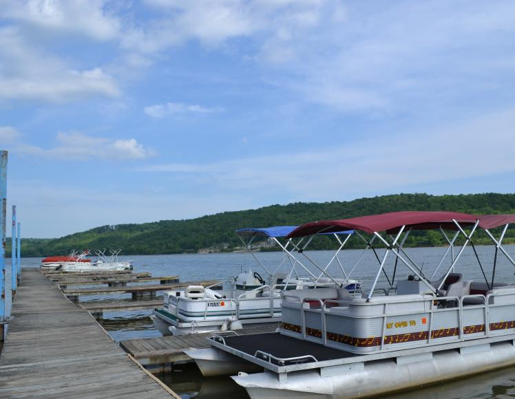 boat on the river