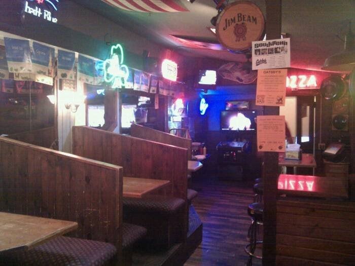 Photo of Gatsby's - Gahanna, OH, United States. upstairs booths