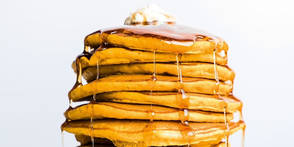 An image of the fluffy pancakes served at First Watch.
