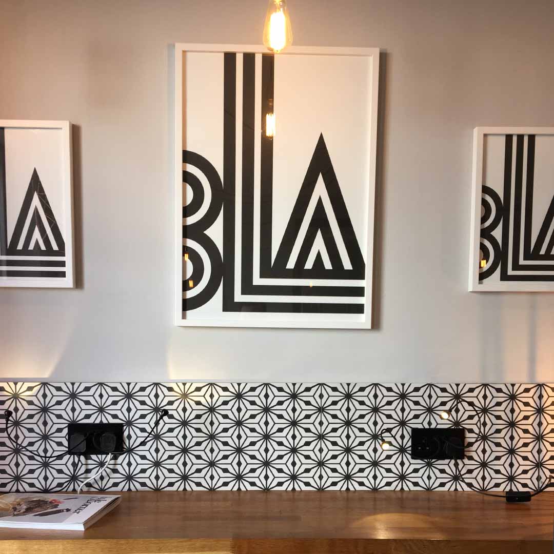 Coffee bar and decor