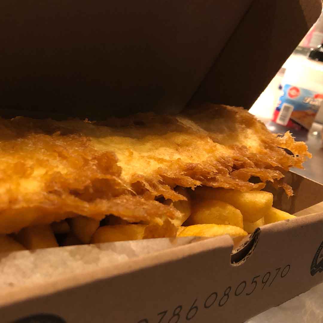 Fish and Chips from The Cotswold Chippy