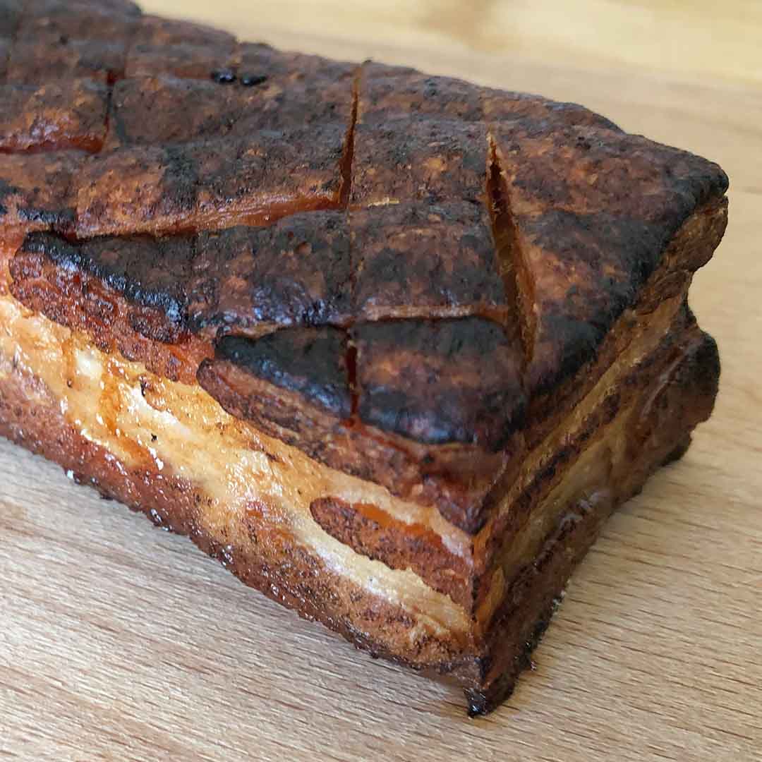 Roasted Smoked Pork Belly from Stroud Smokehouse