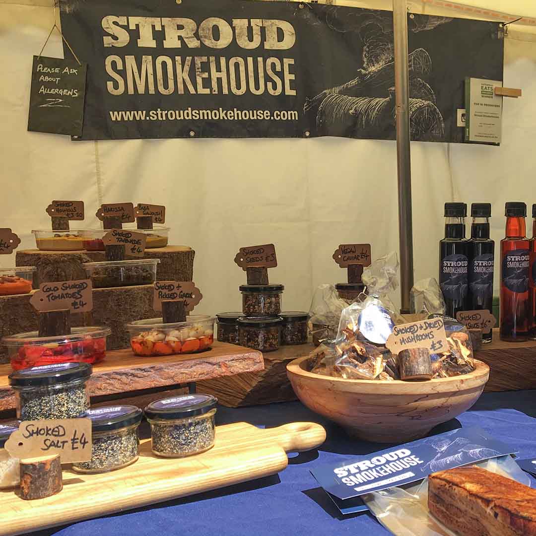 A selection from the Stroud Smokehouse product range